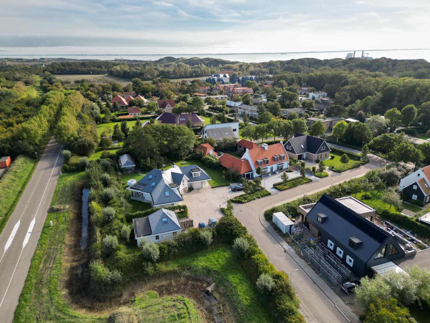Luxe Prive-Kamer - Studio In Villa Aan Zee, Dishoek, Vernieuwd Exterior foto